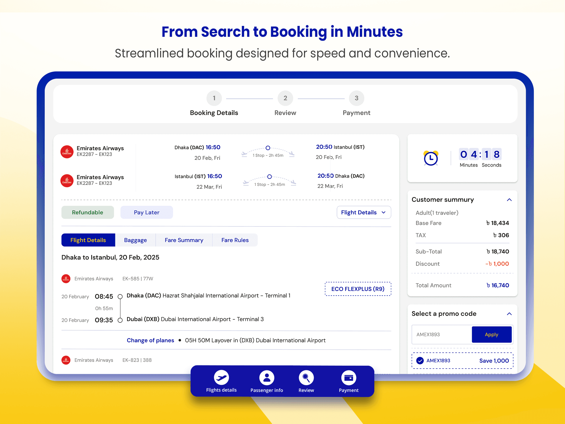 Go Plane Flight Booking Platform